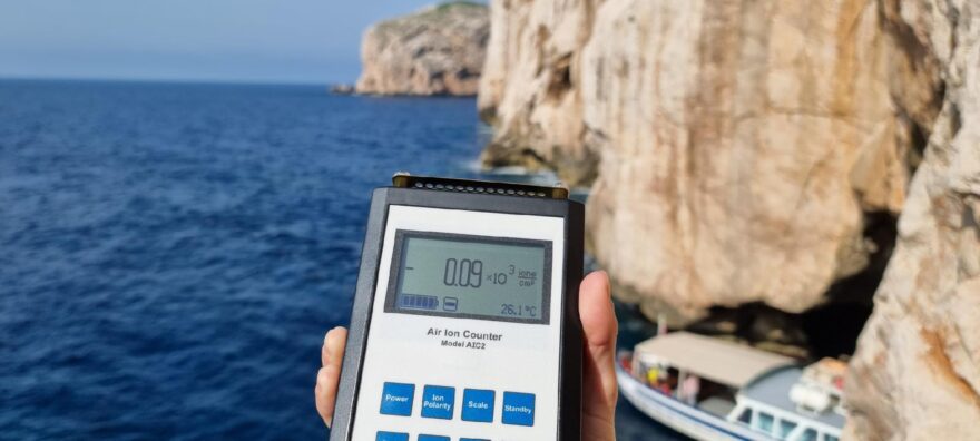 Měřící přístroj na Kozích schodech.