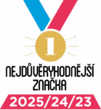 Nejdůvěryhodnější značka 2023, 2024, 2025