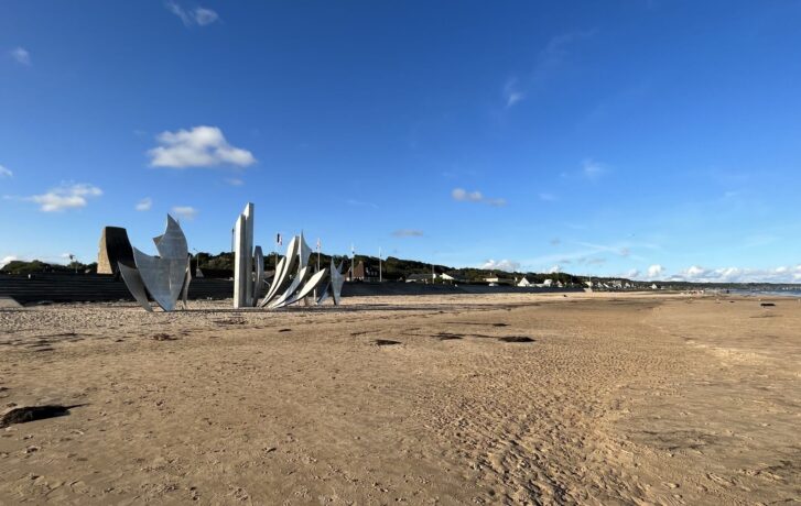 Pláž Omaha ve Francii a