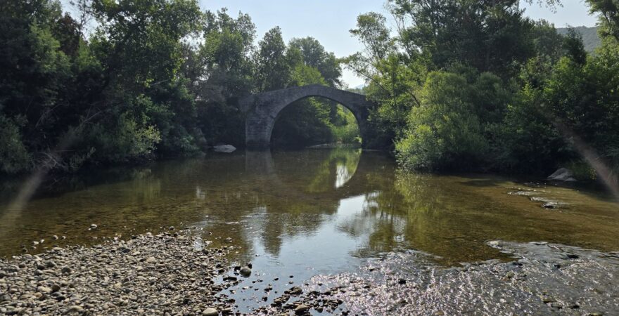 Most Pont de Spina Cavaddu na Korzike.